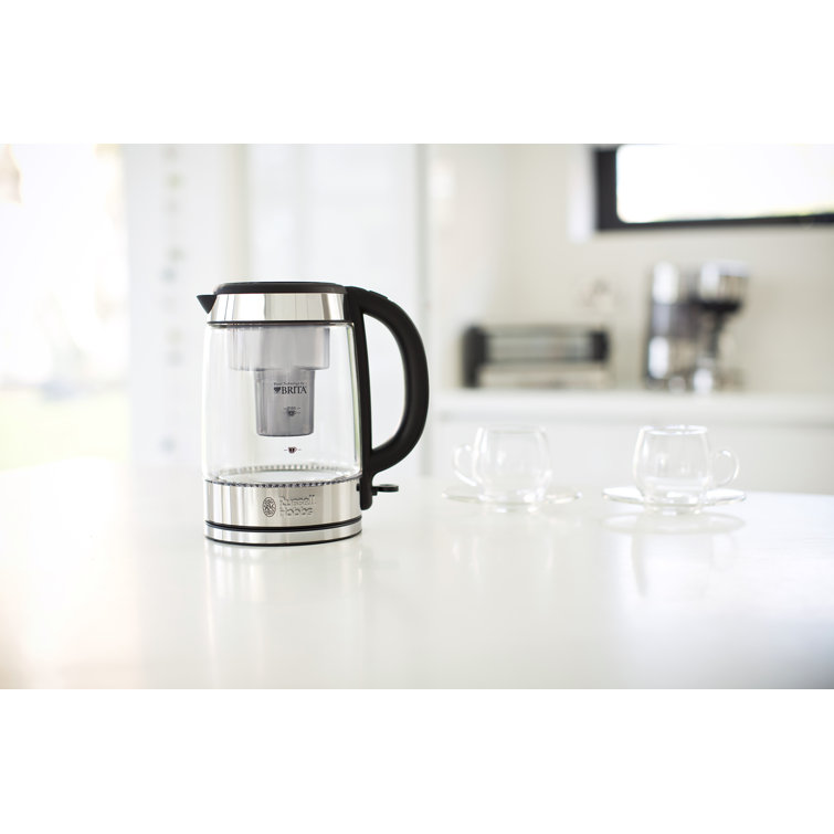 Russell Hobbs Brita Purity 1L Glass Electric Kettle & Reviews Wayfair